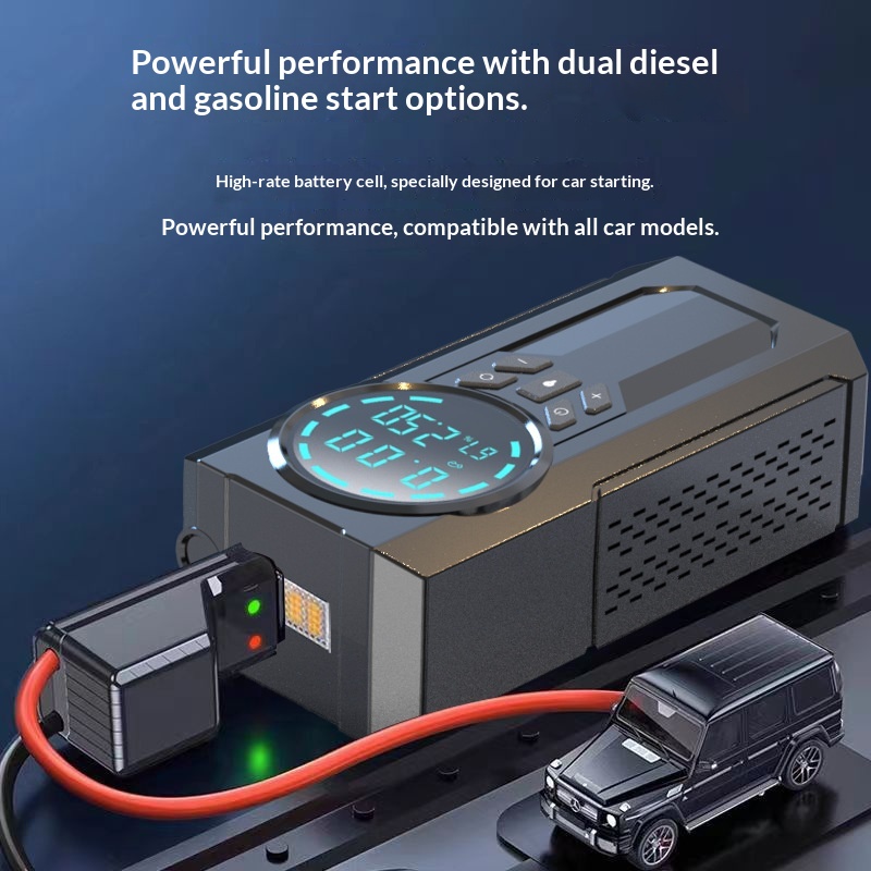 Multi-function Wireless Portable Car Tire Inflator 4