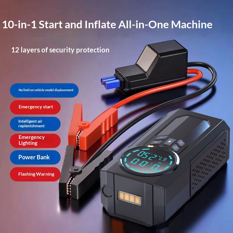 Multi-function Wireless Portable Car Tire Inflator 1