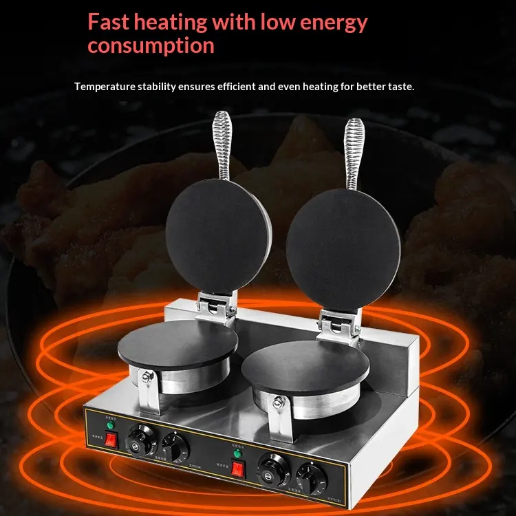 Round Single-head Electric Flat Commercial Egg Roll