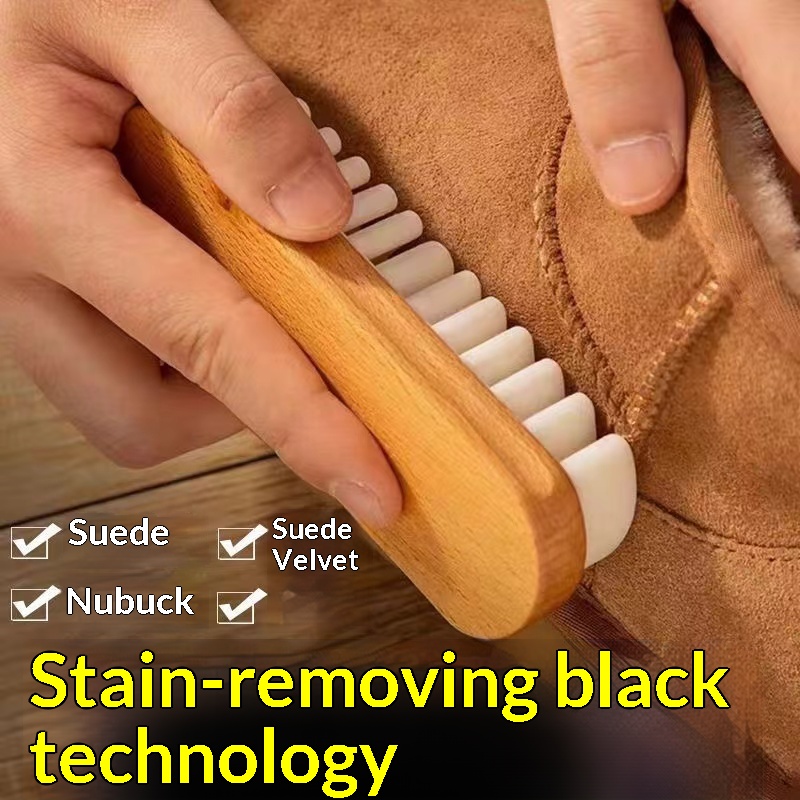 Suede Shoe Brush For Cleaning And Restoring Matte Leather