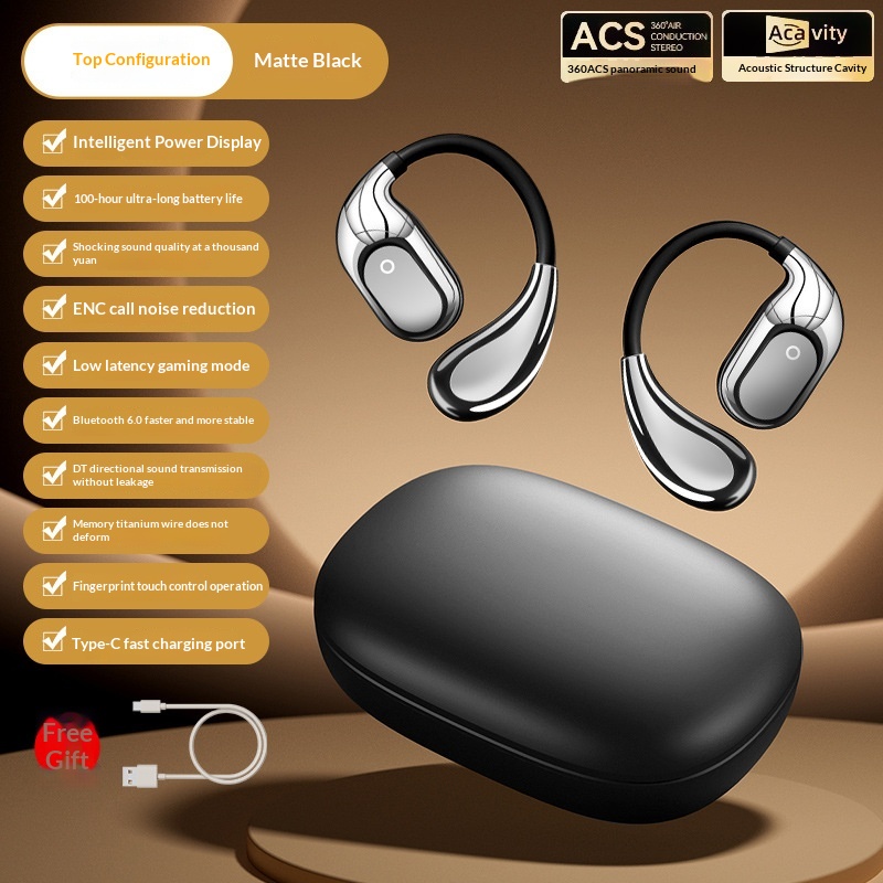 Auriculares Bluetooth Inalámbricos de Conducción Ósea - imagen 1