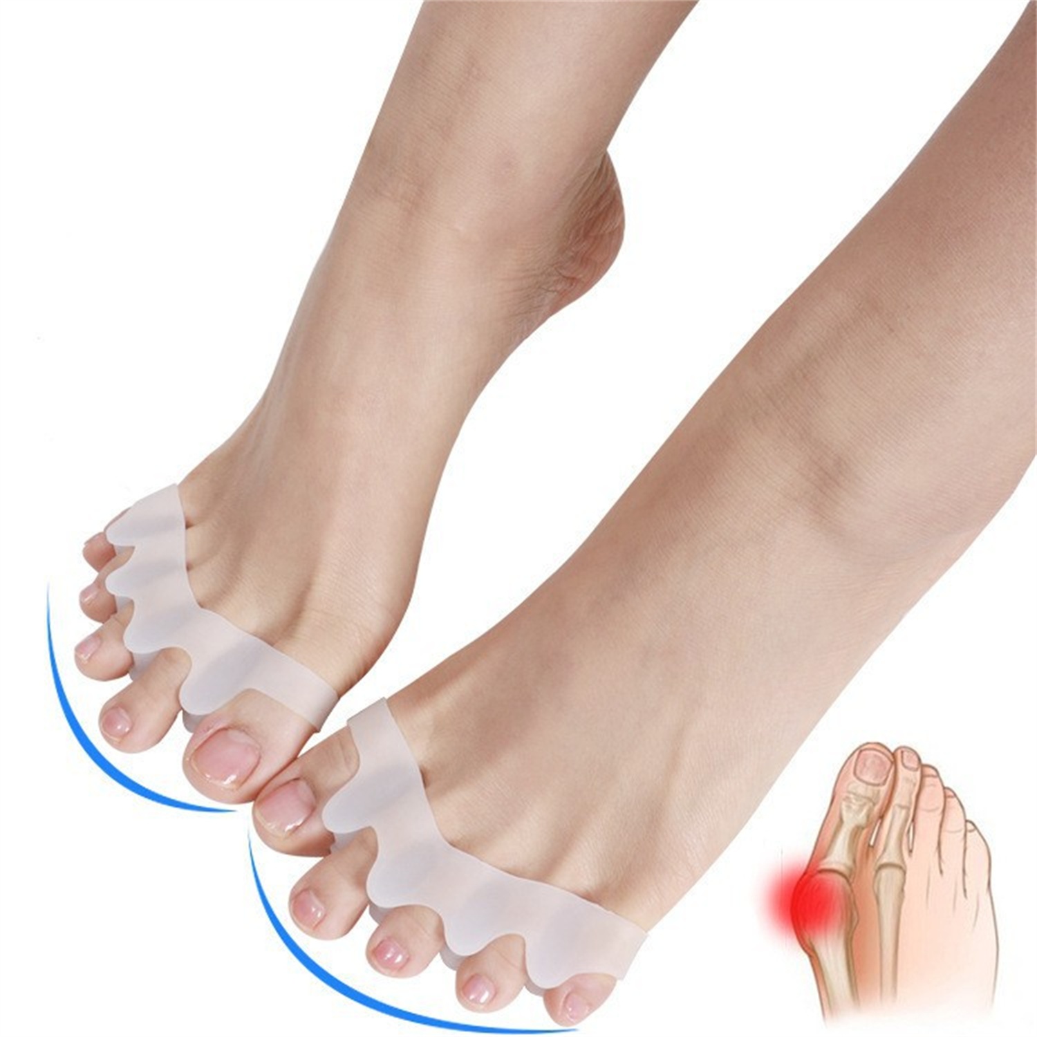 Toe Orthosis Five Holes For Men And Women