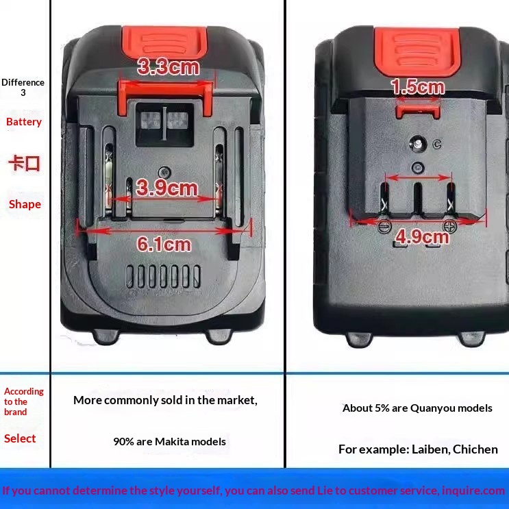 Wireless Lithium Battery Car Washer Accessories