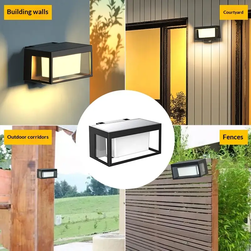 Outdoor Waterproof Decorative Solar Wall Light