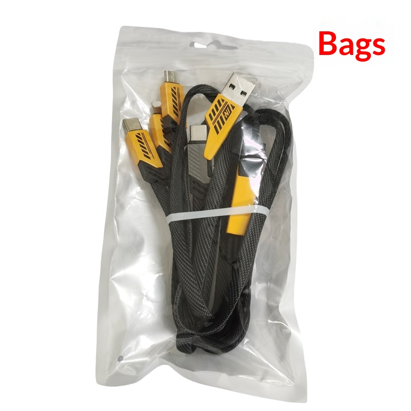 Multi-Function 2-in-3 Data Fast-Charging 3-in-1 New Mech Style Charging Cable