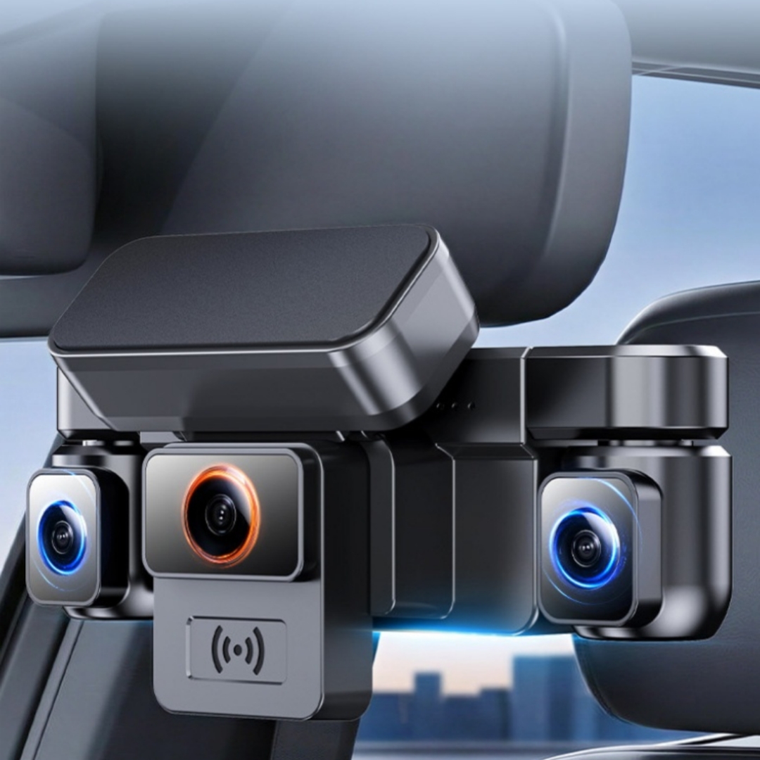 3-inch 4-lens HD Night Vision Dash Cam