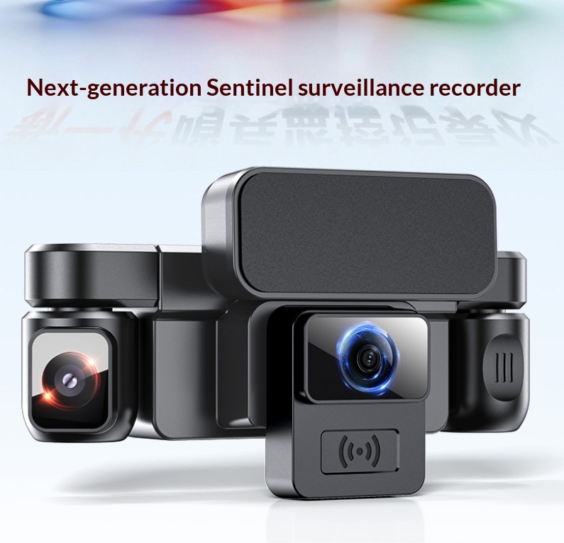 3-inch 4-lens HD Night Vision Dash Cam