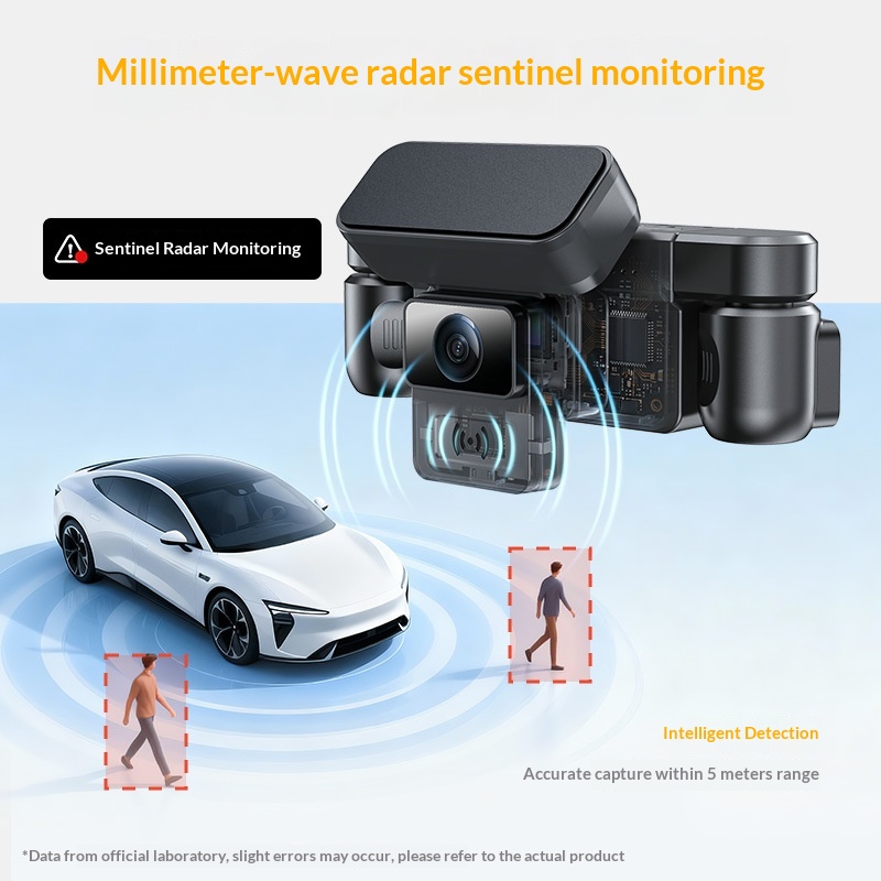 3-inch 4-lens HD Night Vision Dash Cam