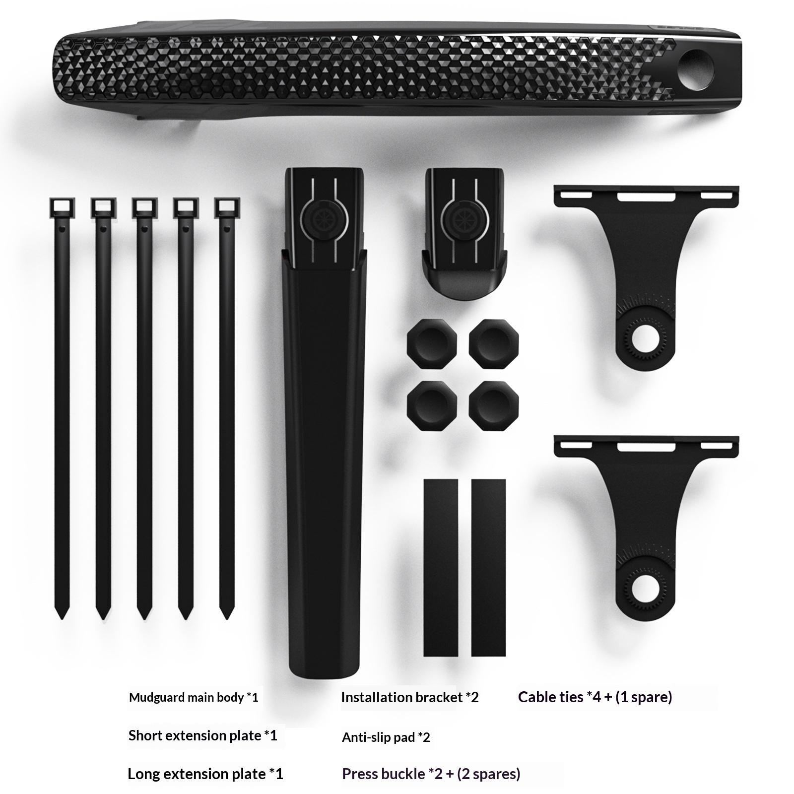 Road And Mountain Bike Mudguards