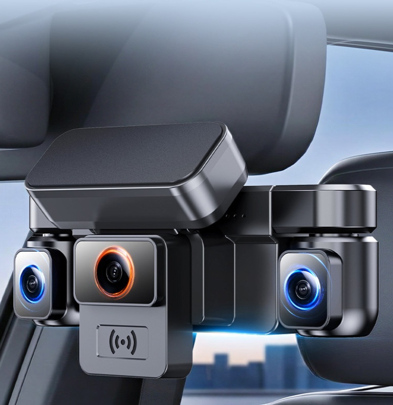 3-inch 4-lens HD Night Vision Dash Cam