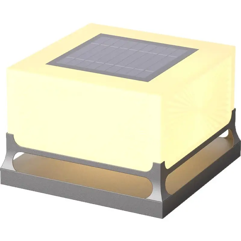 Solar-powered Villa Pillar Light For Fences