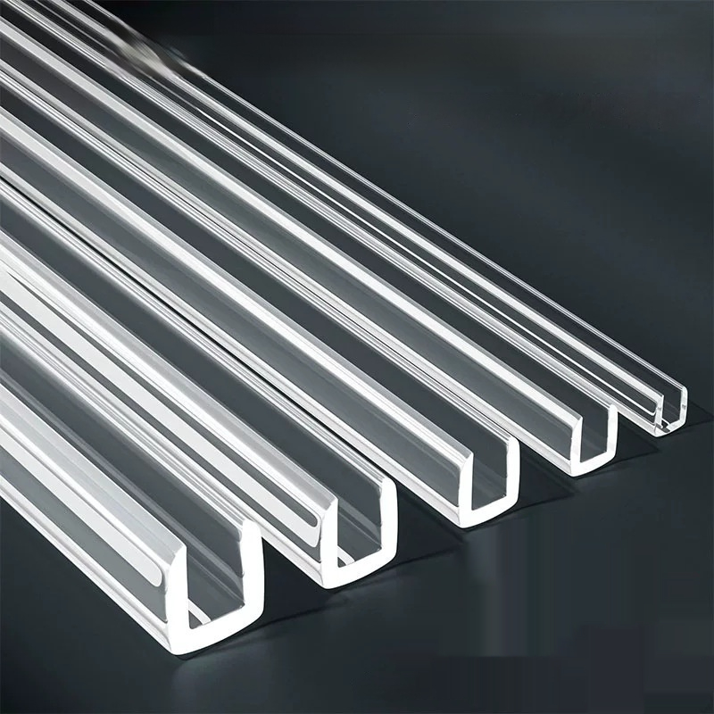 Transparent U-shaped Sealing Strip, Soft Rubber Strip