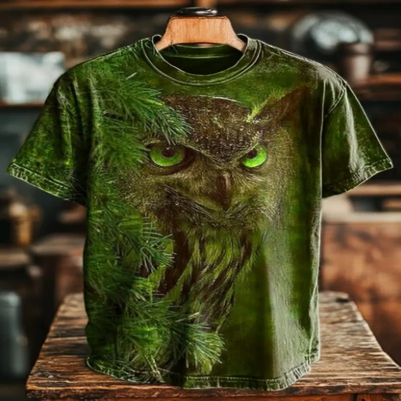 Men's Loose-fitting Comfortable Short-sleeve Shirt