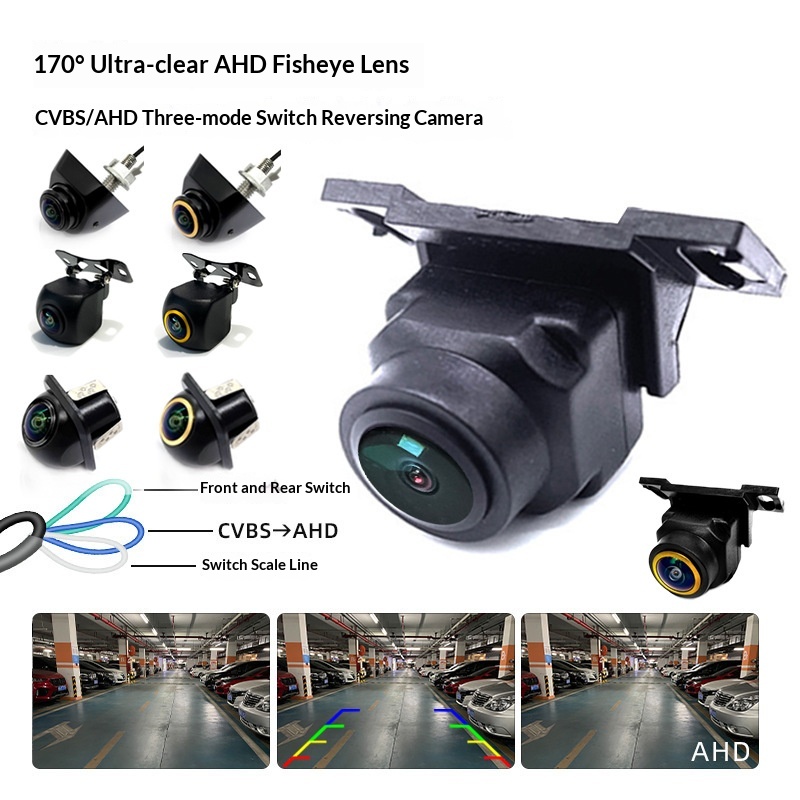 In-vehicle AHD 720P Tri-Control Rearview Camera