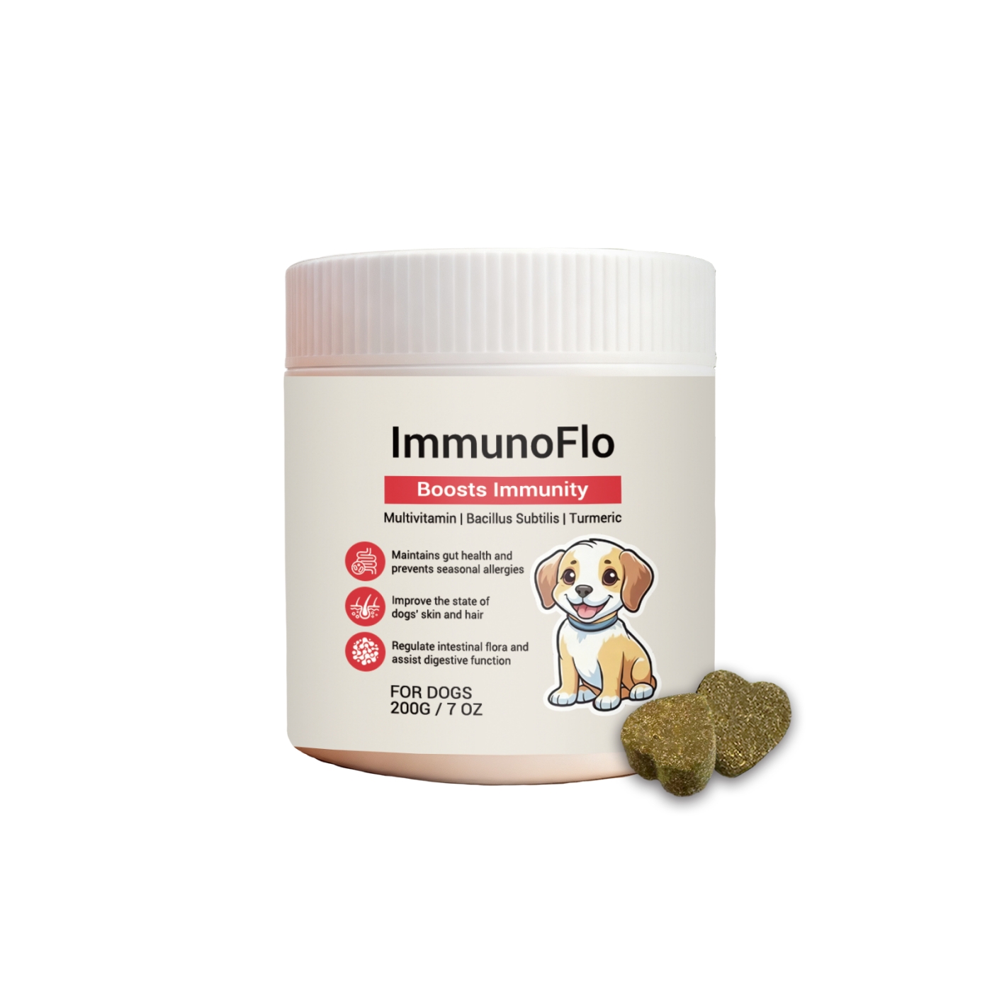 Dog Immunity Enhancing Chewable Tablets
