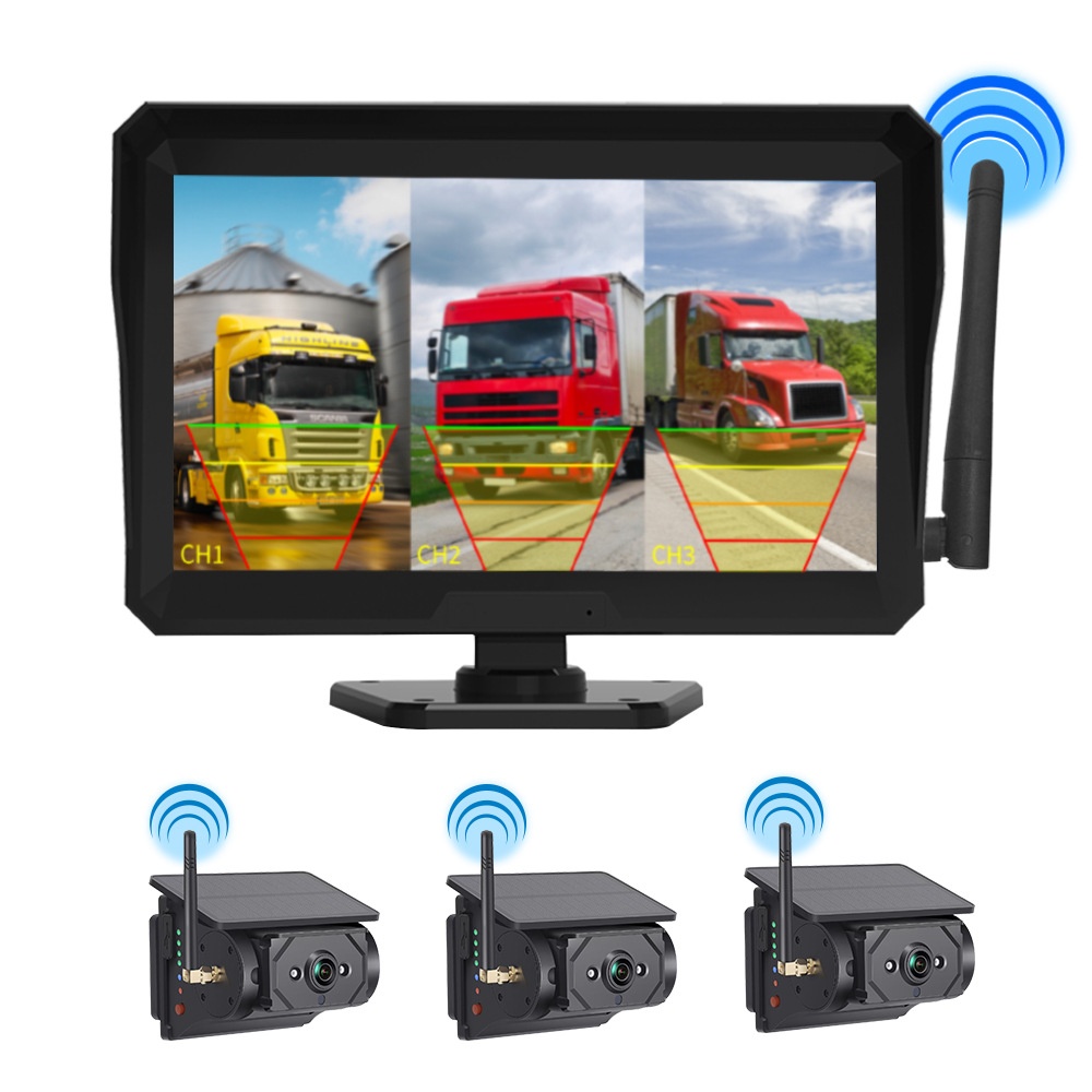 7-inch HD Night Vision Waterproof Lens Reverse Camera