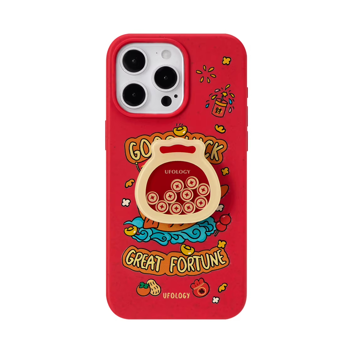 Chinese-style New Year Magnetic All-Cover Soft Phone Case