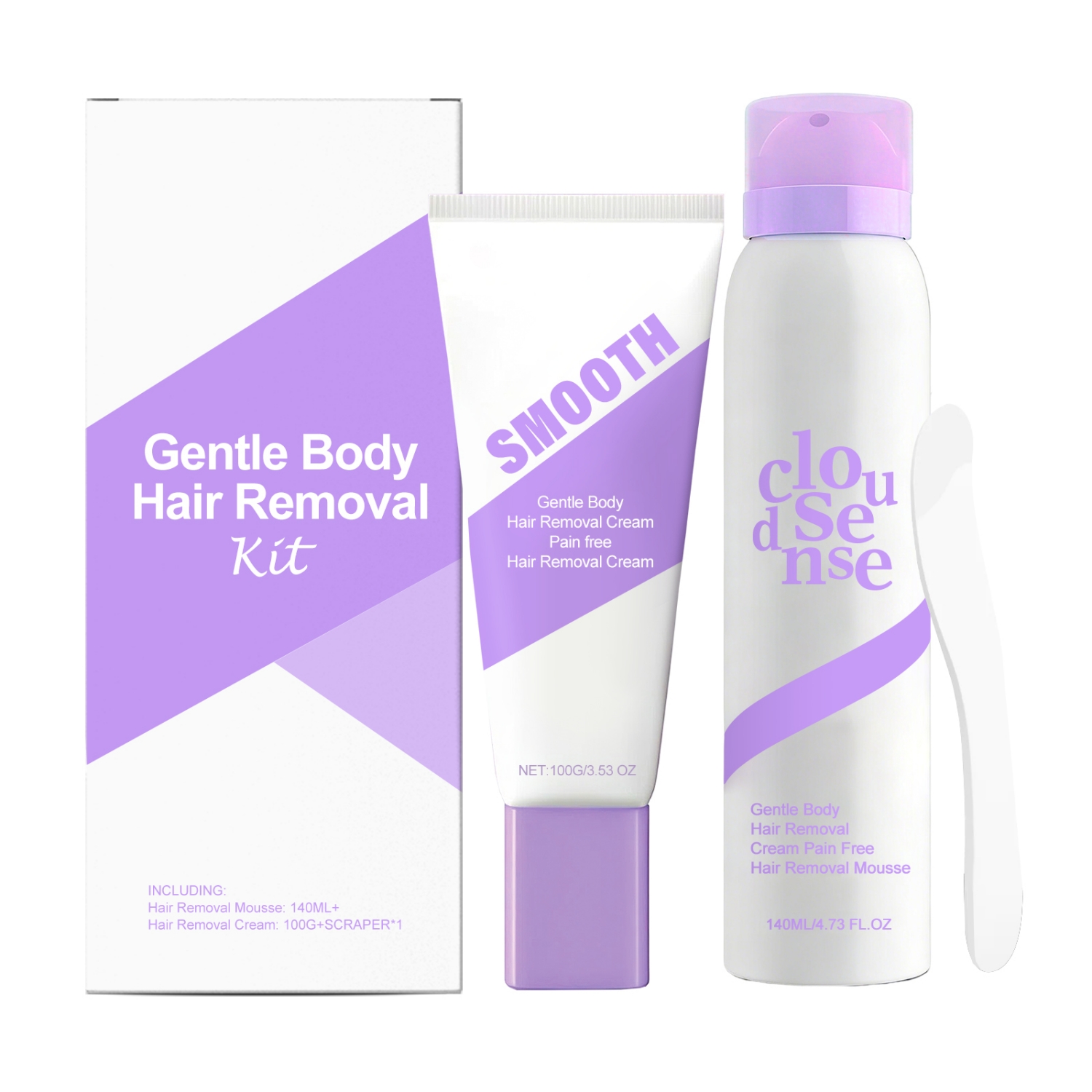Mild And Deep Hair Removal Suit