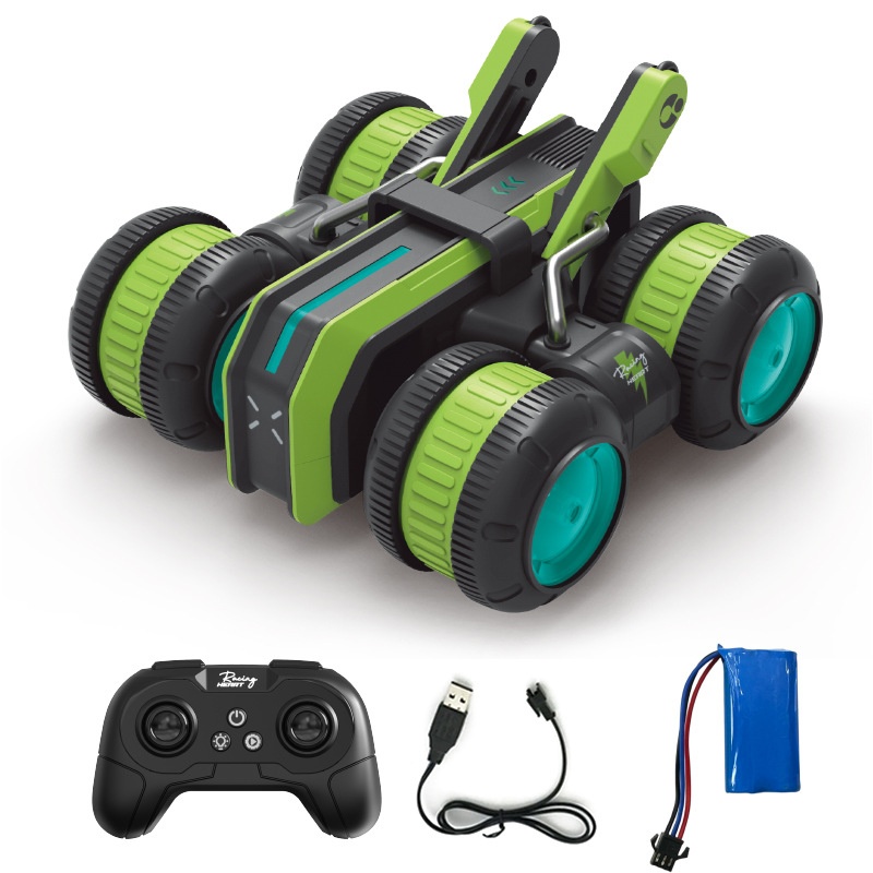 24G Remote-Controlled Rotating Gesture-Sensing Stunt Toy Car