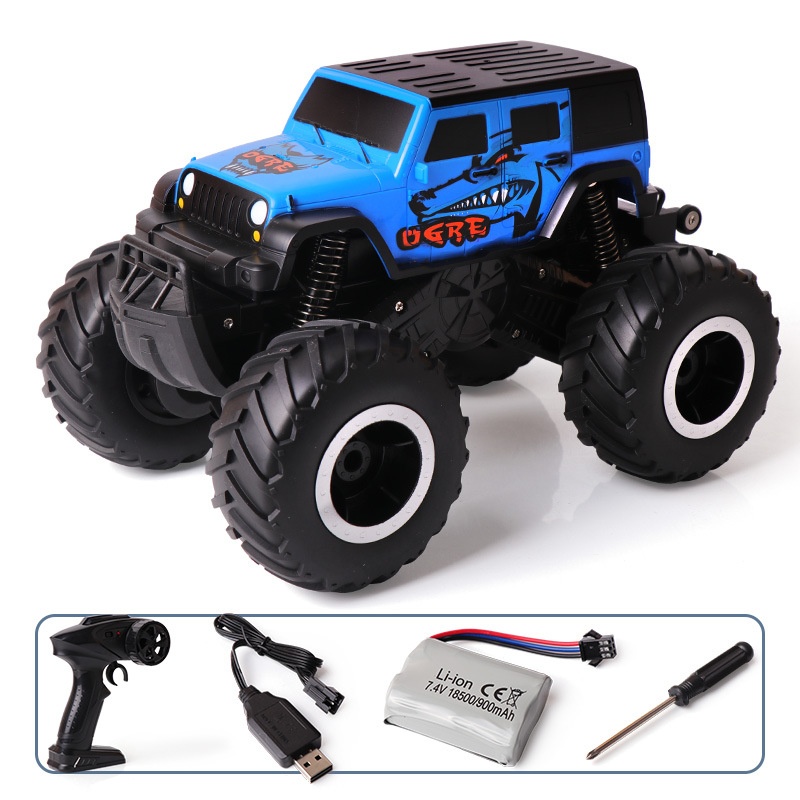 Four-wheel-drive Remote-controlled Amphibious Toy Car