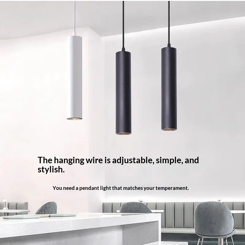 LED Pendant Track Spotlight, Surface-mounted Downlight