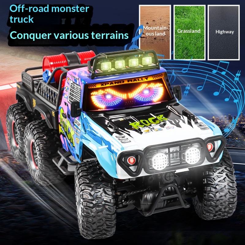 Stepless Transmission Six-Wheel Drive All-Terrain Remote-Controlled Climbing Vehicle