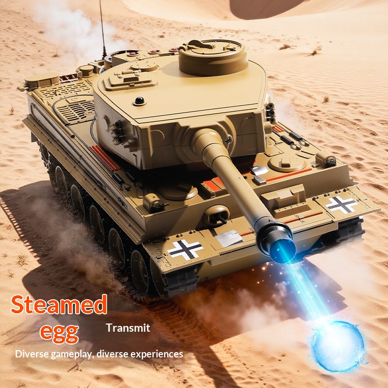 Lights Sound Smoking Water Bullets Remote-controlled Tracked Tank