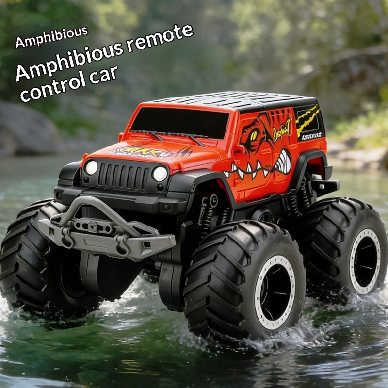 Four-wheel-drive Off-road Electric Amphibious Toy Car