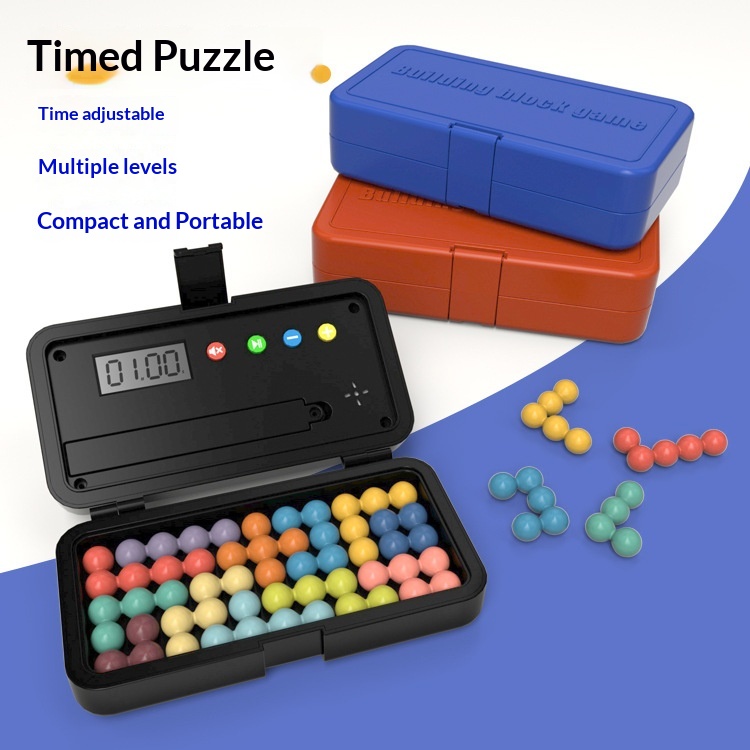 Childrens Logic Puzzle Toy Educational Magic Bead Puzzle