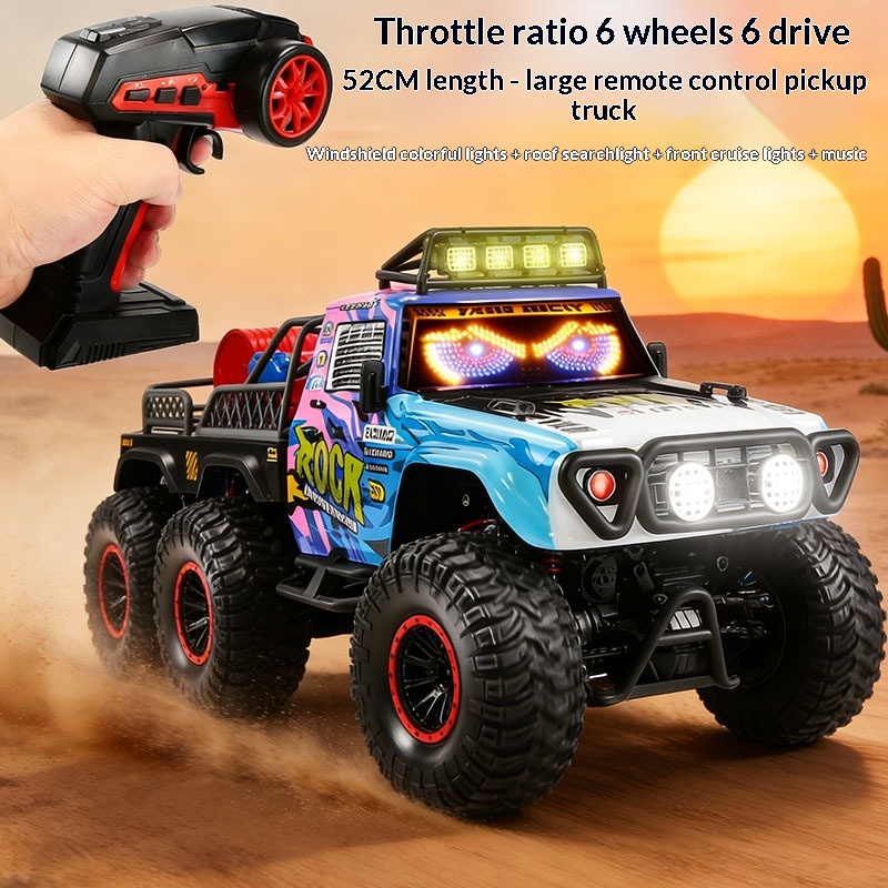 Stepless Transmission Six-Wheel Drive All-Terrain Remote-Controlled Climbing Vehicle