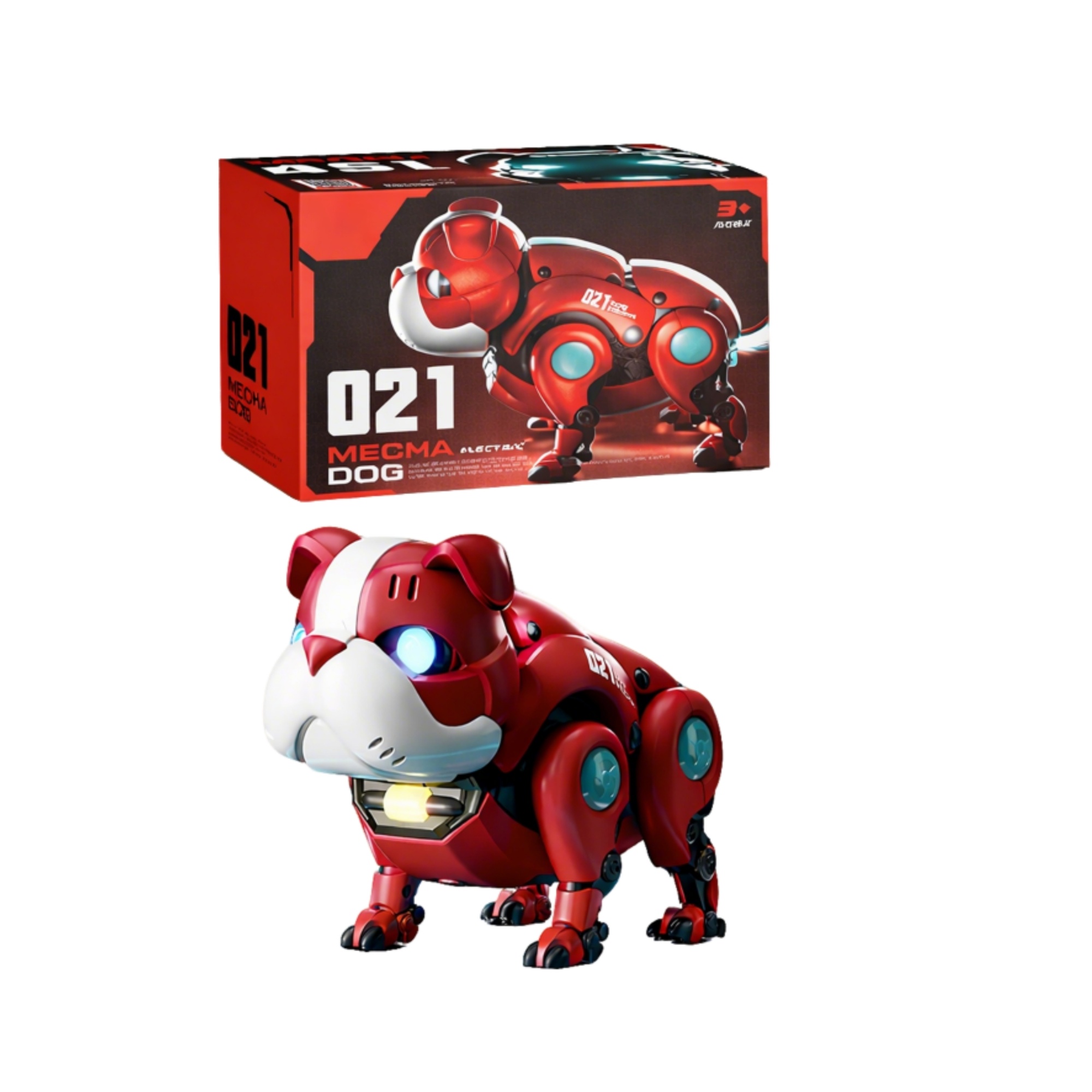 Lantern Music Mechanical Dog Toy