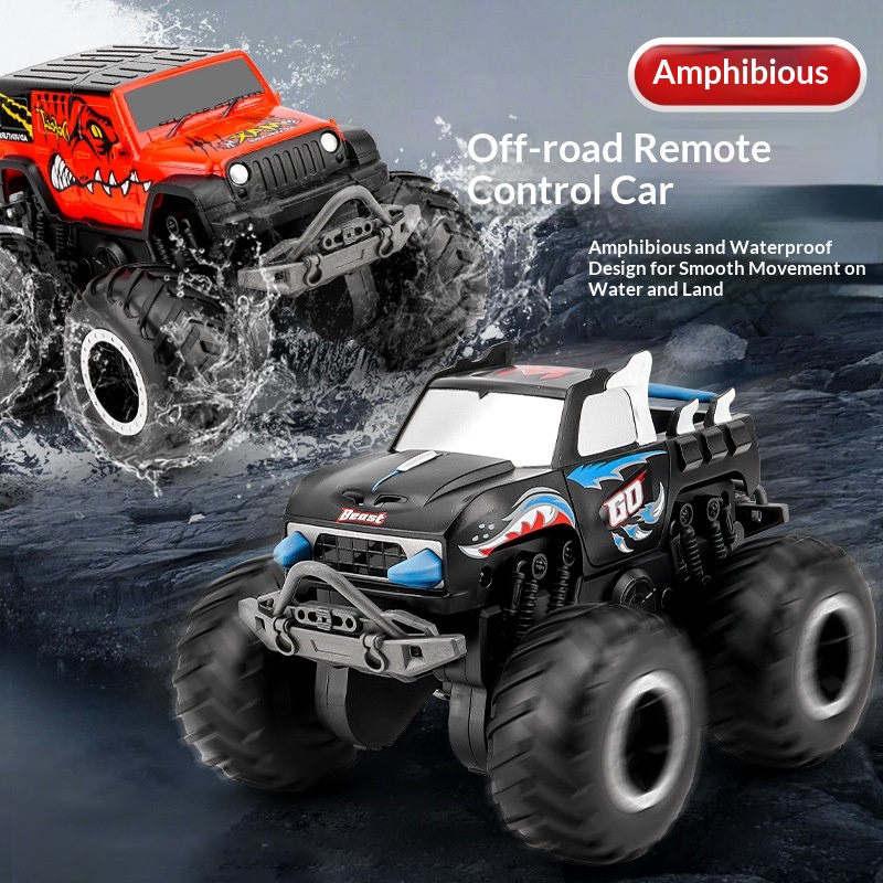Four-wheel-drive Off-road Electric Amphibious Toy Car