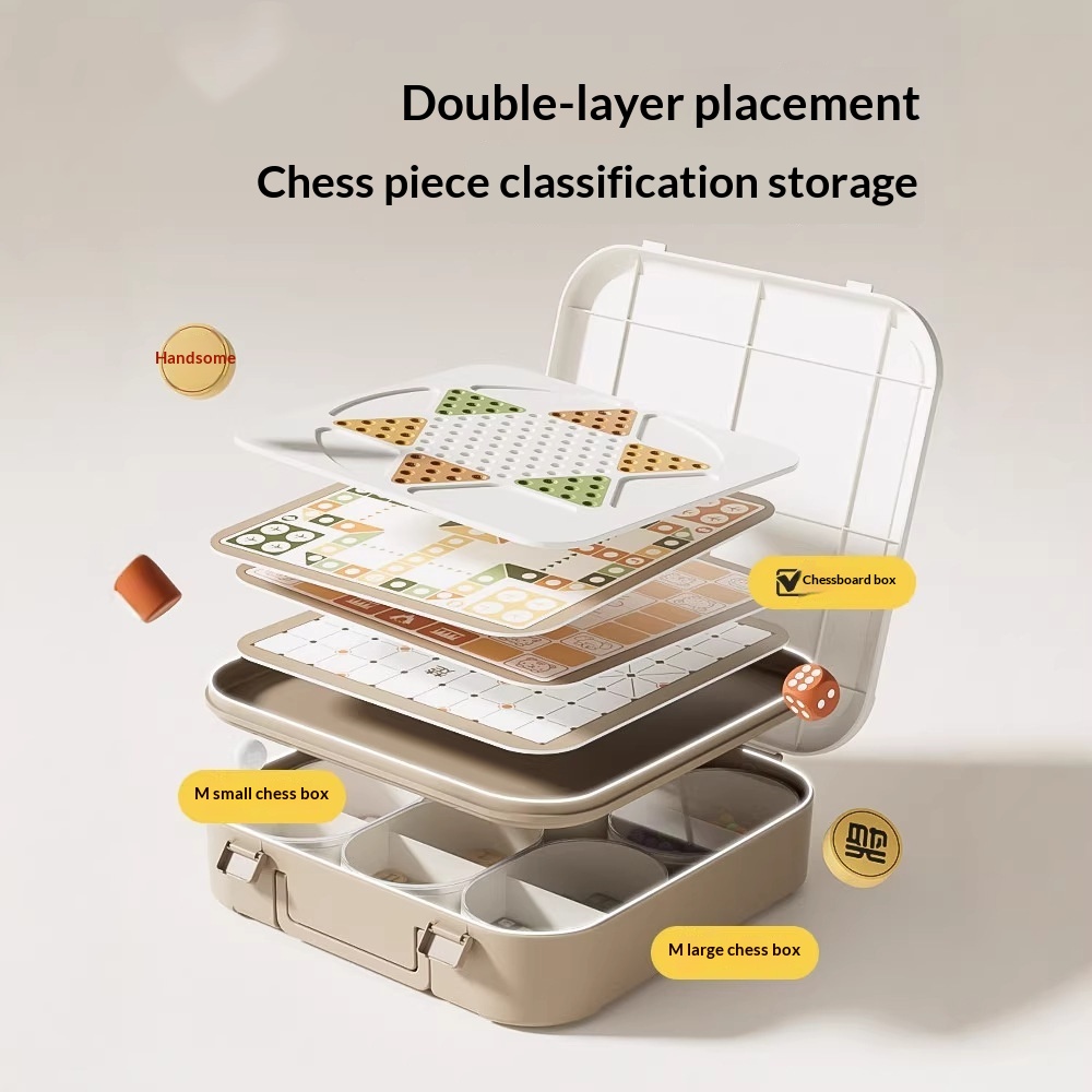 Multi-functional Checkers & Ludo Kids Educational Toy