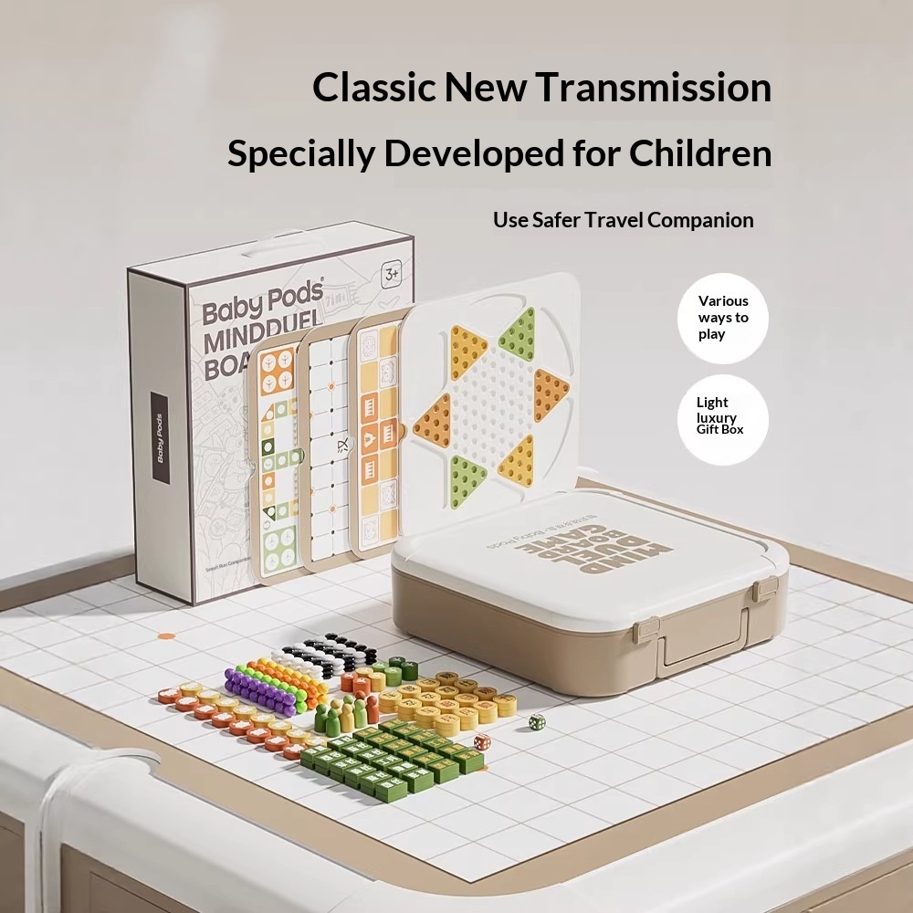 Multi-functional Checkers & Ludo Kids Educational Toy