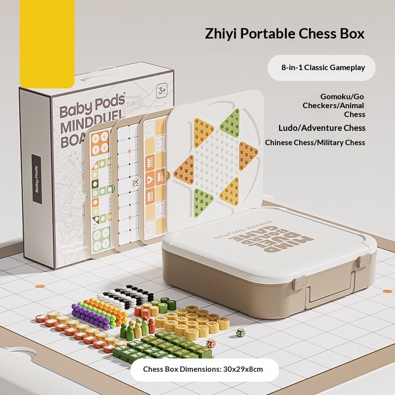 Multi-functional Checkers & Ludo Kids Educational Toy