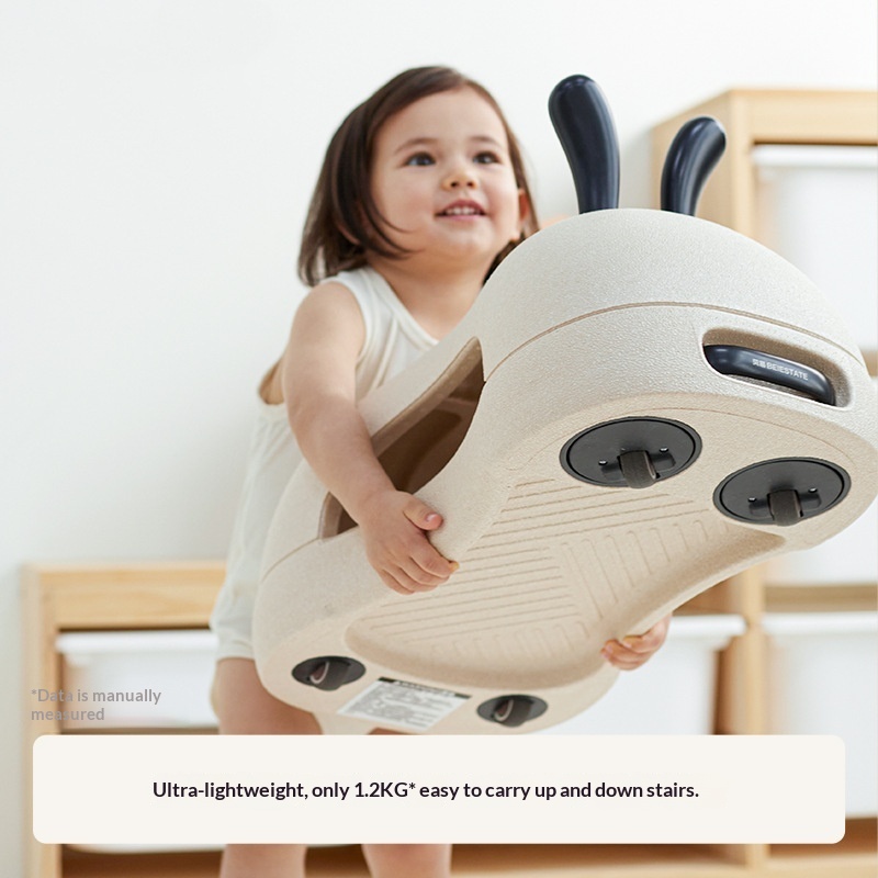 Childrens Walking Aid Anti-rollover Swivel Car