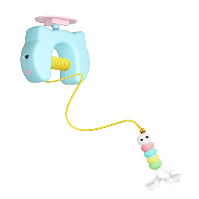 Cat Self-entertainment Boredom-relief Automatic Cat Teaser Wand