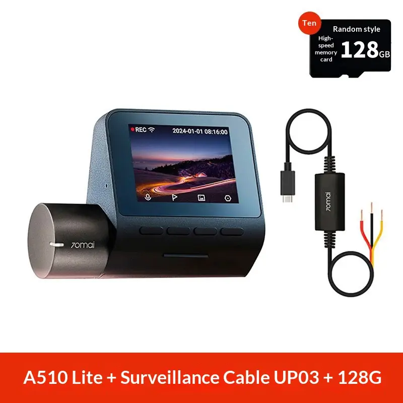 High-definition Driving Recorder With Parking Surveillance