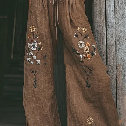 Digital-print Women's Casual Sweatpants