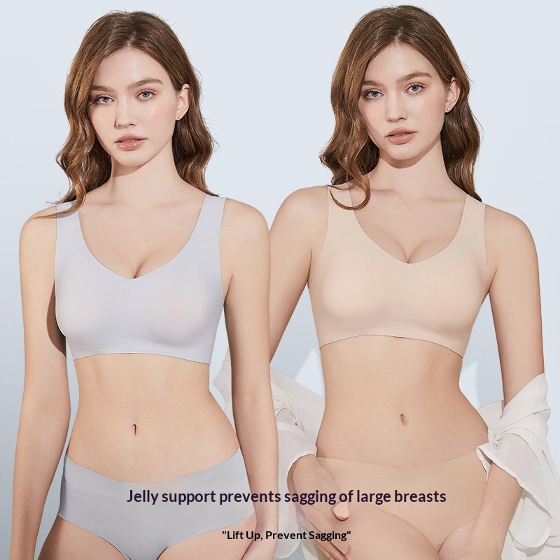 Seamless Womens Bra For Small Busts Wireless With A Push-up Effect To Prevent Sagging