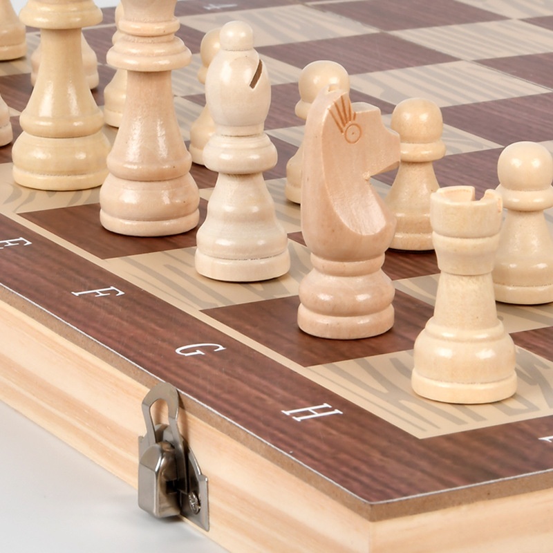 3-in-1 Portable Folding Wooden Nested Box Cross-Border Set