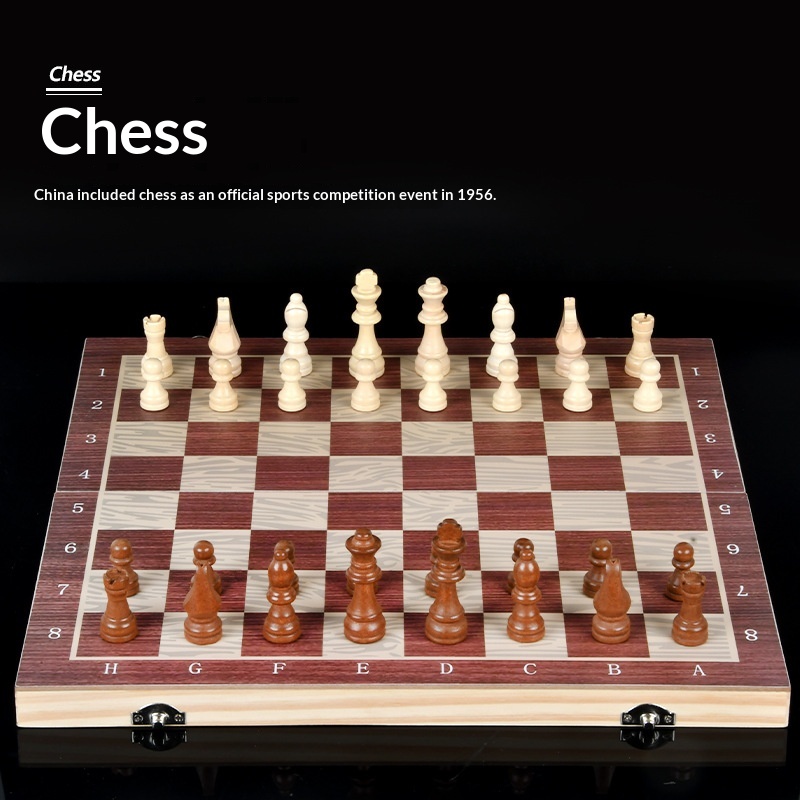 3-in-1 Portable Folding Wooden Nested Box Cross-Border Set