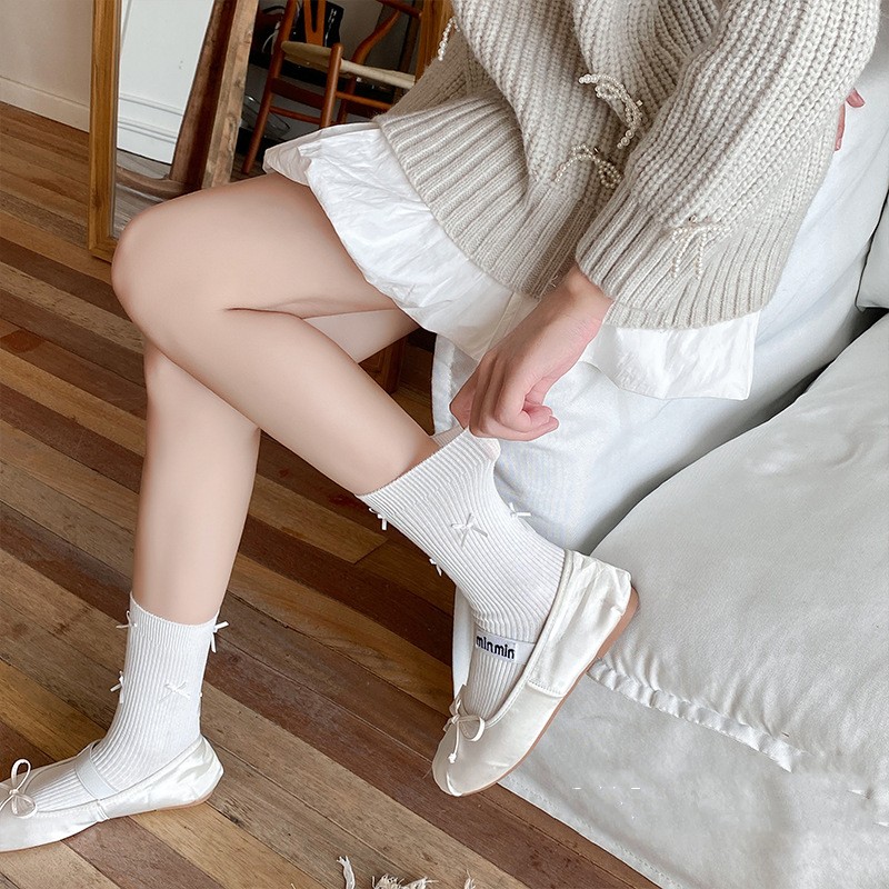 Women's Springautumn Mid-calf Socks