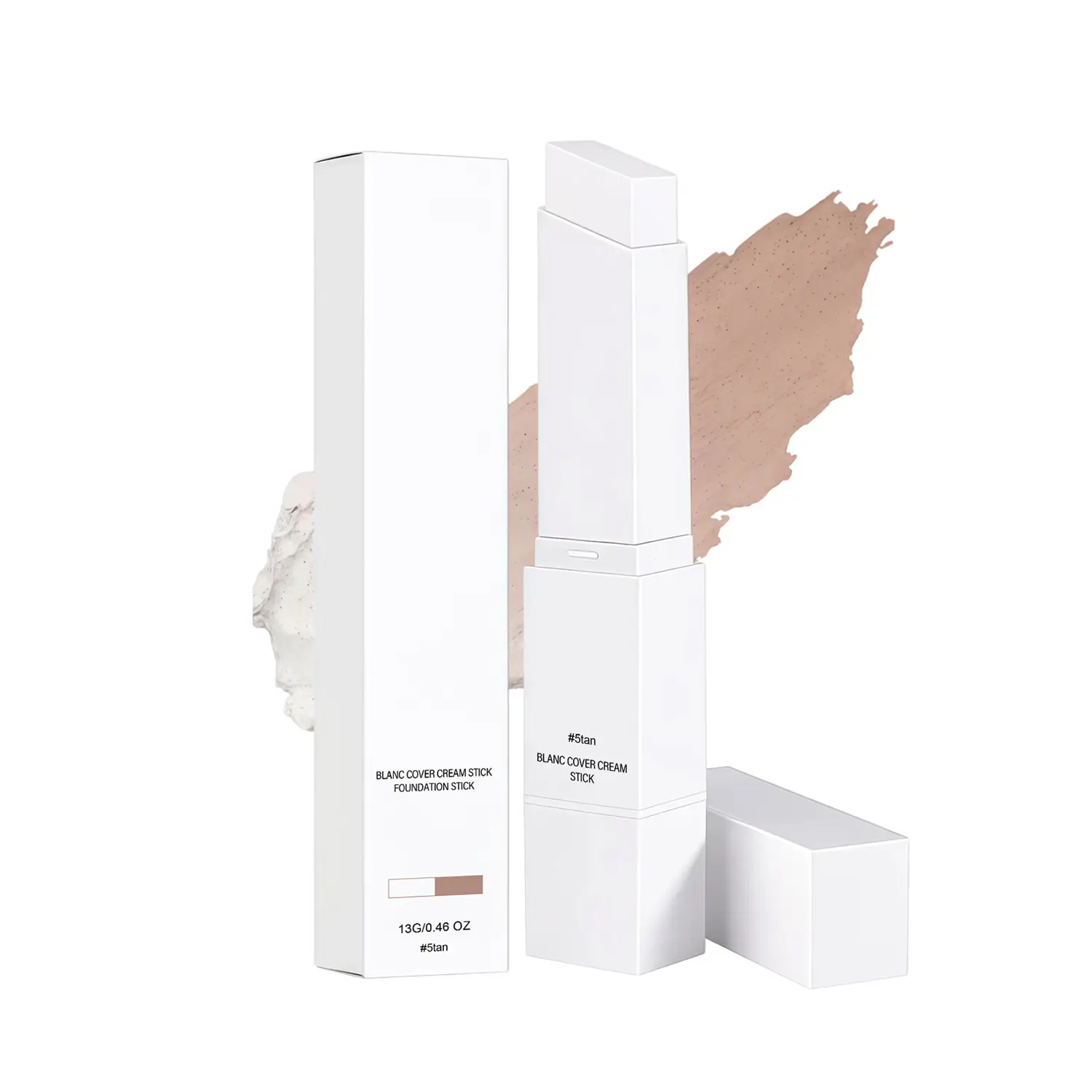 Concealer And Color-changing Foundation Stick