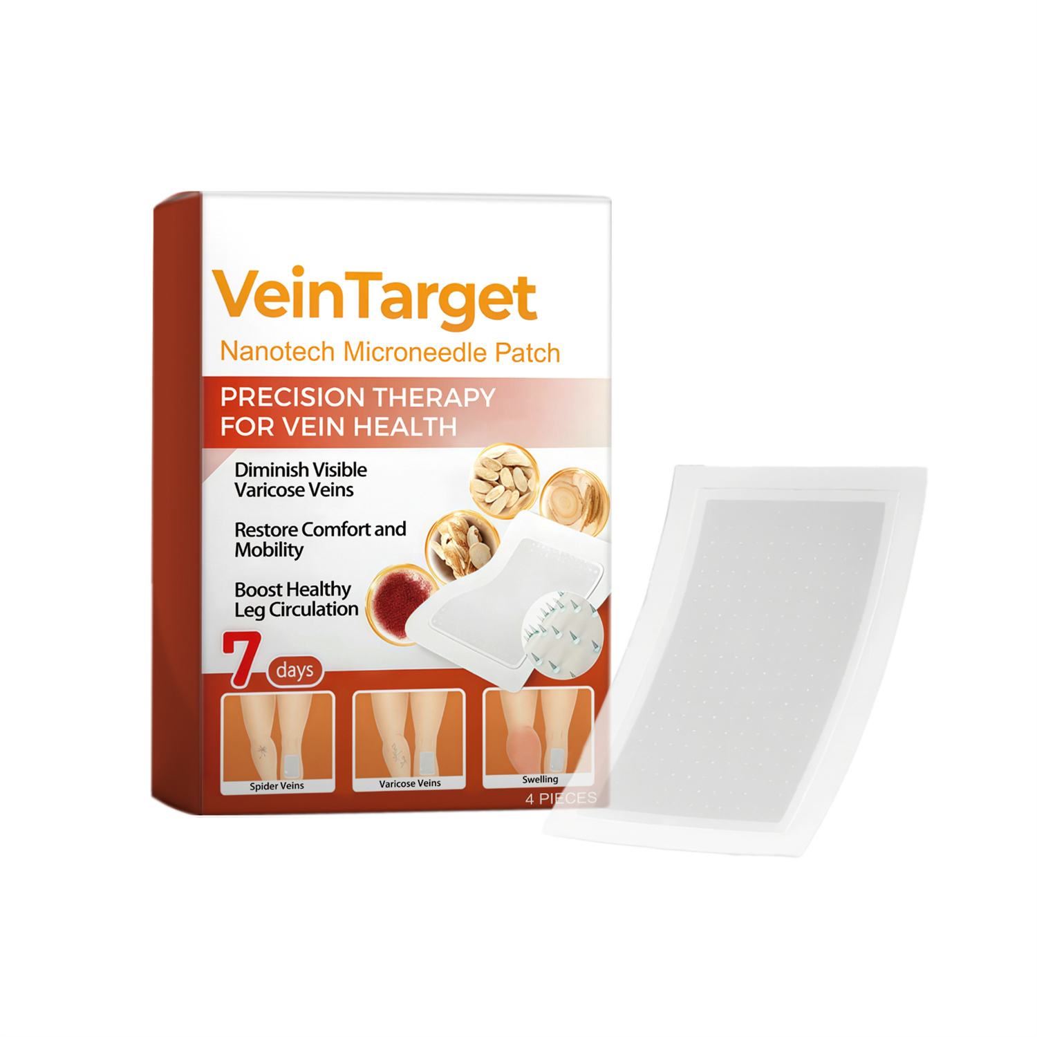 Micro-acupuncture Patch For Leg Soothing