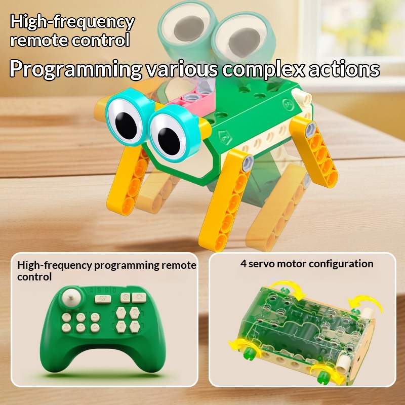 Programming Building Blocks, Electric Educational Large-Brick Assembly Puzzle Toy For Kids