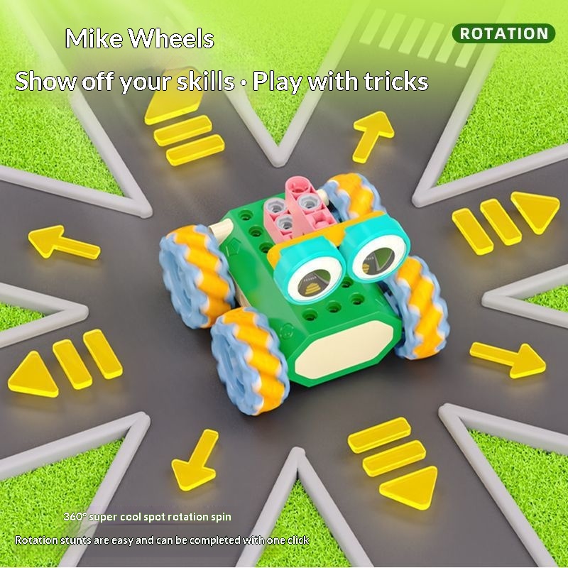 Programming Building Blocks, Electric Educational Large-Brick Assembly Puzzle Toy For Kids