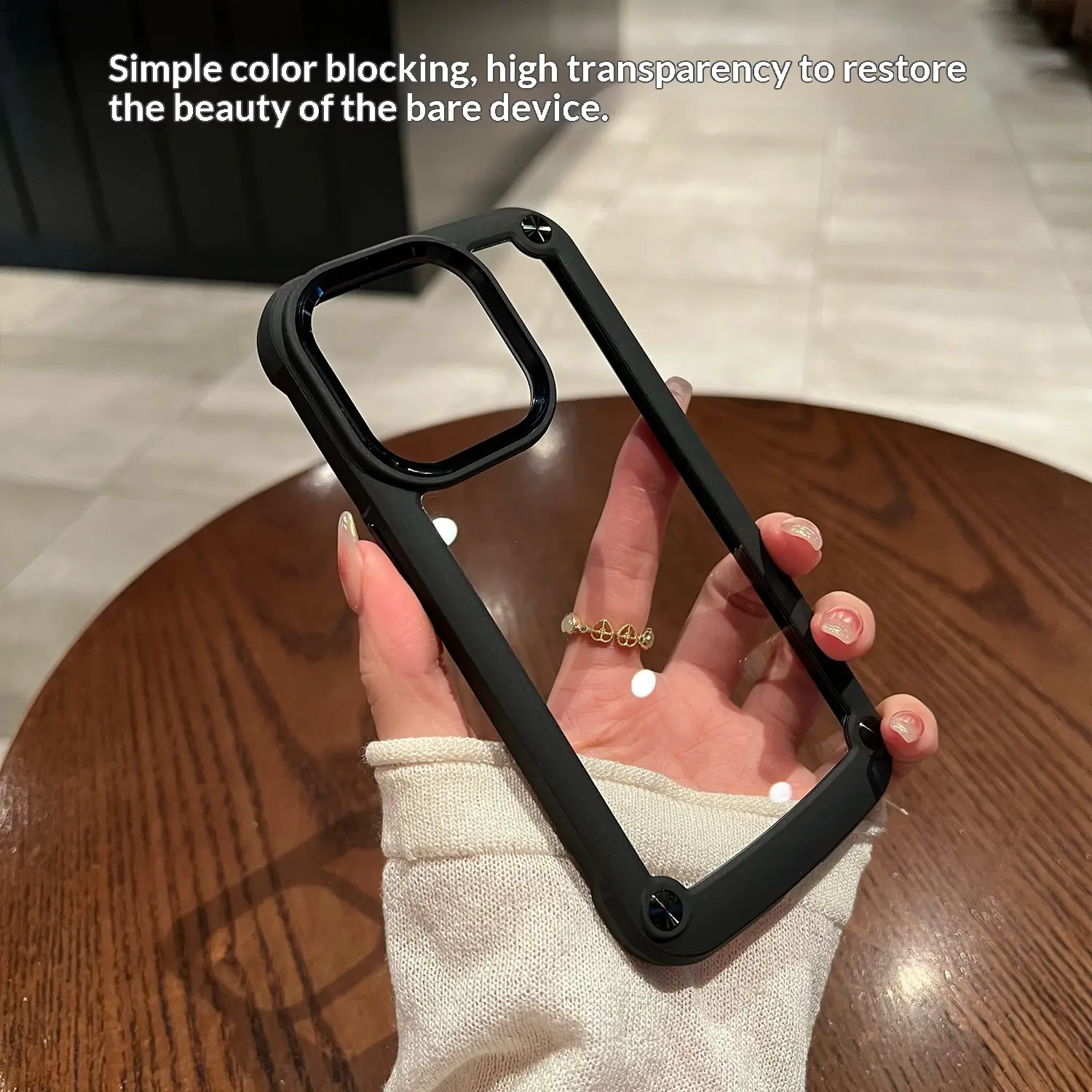 Ultra-Strong Drop-Resistant Transparent Phone Case