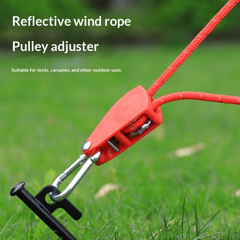 Outdoor Tent Windproof Ropes Canopy Thickened Reflective