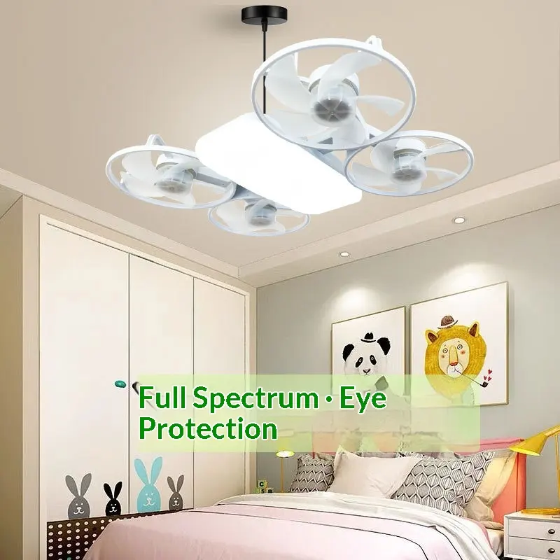 Car Drone Fan Light Creative Lighting Fixture